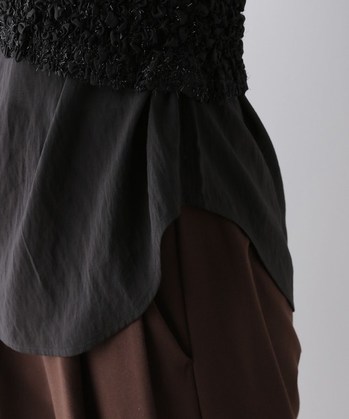 LEPSIM（レプシィム）の「2PSETシャーリンクベアブラウス　138414（シャツ/ブラウス・レディース・ブラック/アイボリー・FREE）」の19枚目の写真