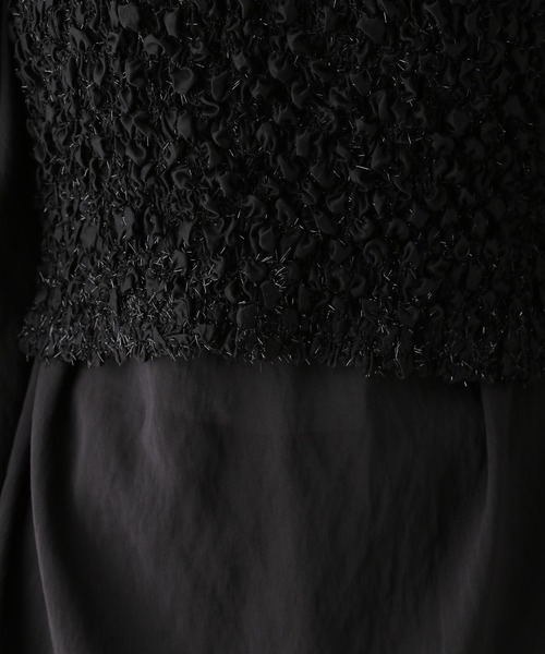 LEPSIM（レプシィム）の「2PSETシャーリンクベアブラウス　138414（シャツ/ブラウス・レディース・ブラック/アイボリー・FREE）」の21枚目の写真