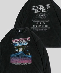 SITRY（シトリー）の「Fiction Movie Design T-Shirt/ヴィンテージライク フィクションムービープリント オーバーサイズ 長袖Tシャツ ロンT レディース メンズ（Tシャツ/カットソー・メンズ）」