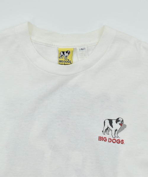 VINTAGE(ヴィンテージ)の「【ヴィンテージ古着】90’s BIG DOG “BIG ONE” プリントTシャツ(Tシャツ/カットソー・メンズ・ホワイト・LARGE)」の7枚目の写真