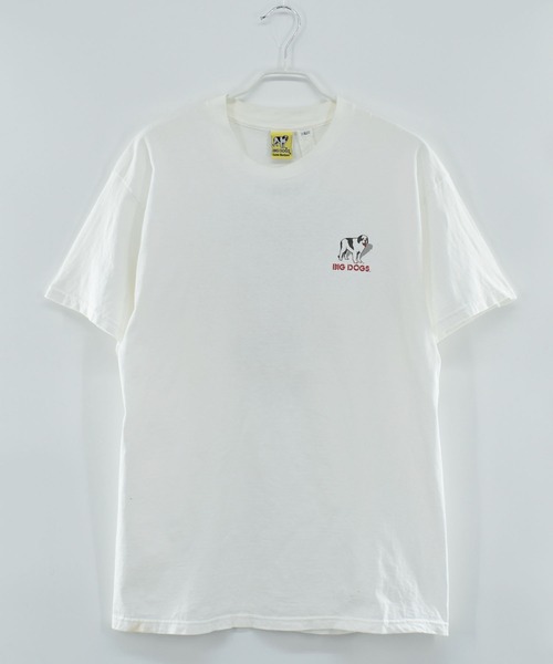VINTAGE(ヴィンテージ)の「【ヴィンテージ古着】90’s BIG DOG “BIG ONE” プリントTシャツ(Tシャツ/カットソー・メンズ・ホワイト・LARGE)」の10枚目の写真