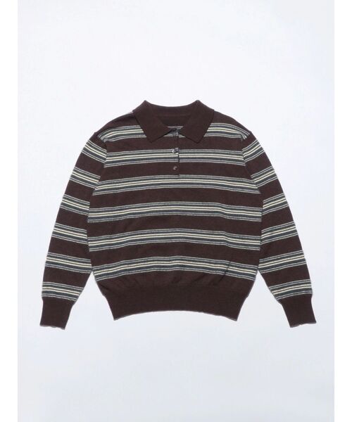 ニット セーター 「VEQUM」COLLAR LOOSE KNIT レディース VEQUM ニット セーター 「VEQUM」COLLAR LOOSE KNIT レディース