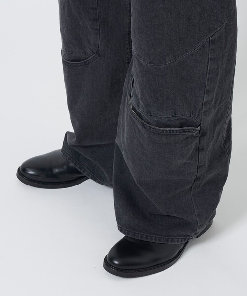 値下 シシクイ デニムCLASSIC DENIM / BLACK THE SHISHIKUI シシクイ