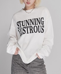 ENVYM | 【ZOZOTOWN限定カラー】プリント ロゴ オーバー サイズ ロンT(Tシャツ/カットソー)