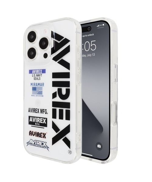 iPhone16 iPhone16Pro アヴィレックス [TPUクリアケース