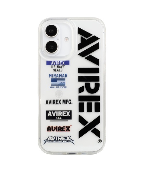 AVIREX（アヴィレックス）の「iPhone16 iPhone16Pro アヴィレックス [TPUクリアケース]（スマホケース/カバー・メンズ・ブラックミックス/アニマル・iPhone 16 Pro/iPhone 16）」の6枚目の写真