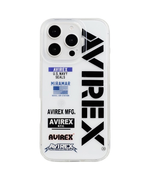 AVIREX（アヴィレックス）の「iPhone16 iPhone16Pro アヴィレックス [TPUクリアケース]（スマホケース/カバー・メンズ・ブラックミックス/アニマル・iPhone 16 Pro/iPhone 16）」の9枚目の写真