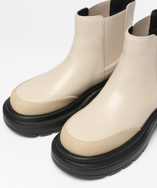 niko and（ニコアンド）の「オリジナル切り替えサイドゴアブーツ