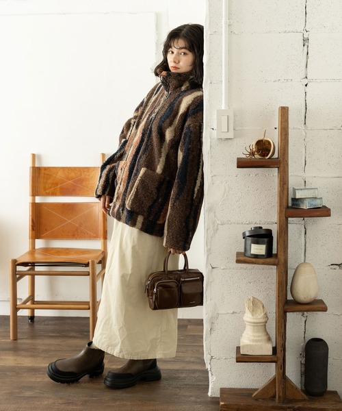 niko and...(ニコアンド)の「オリジナル切り替えサイドゴアブーツ(ブーツ・レディース・アイボリー/ブラウン/ブラック・SMALL/MEDIUM/LARGE)」の14枚目の写真