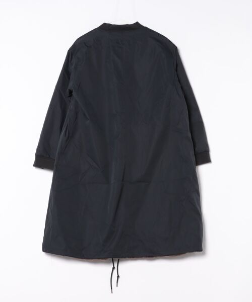 LE GLAZIK（ルグラジック）の「LE GLAZIK LG-A0259 ECF MA-1 LONG COAT（ダウンジャケット/コート・レディース・ダークブラウン系/カーキ系・36）」の3枚目の写真