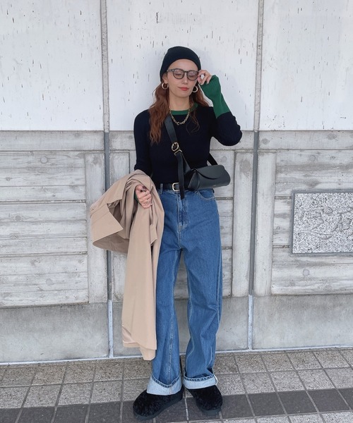 model：H160 着用サイズ：FREE