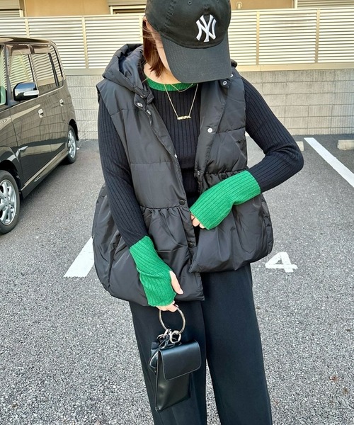 model：H161 着用サイズ：FREE