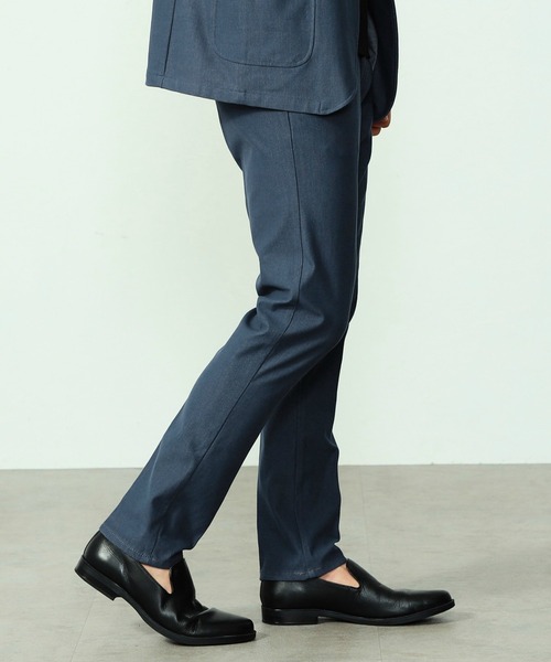 ★新品★ARTISAN （アルチザン）デニム スラックス パンツ 麻混デニスラS ☆新品☆ARTISAN （アルチザン）デニム スラックス パンツ 麻混