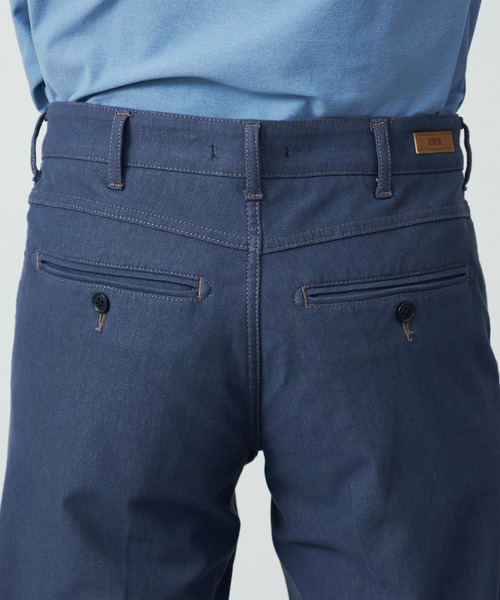 デニスラ スリムテーパード スラックス デニムパンツ ビジネス