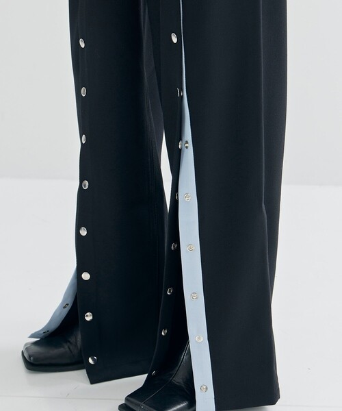 BASICKS（ベイシックス）の「【BASICKS/ベーシックス】Hard Button Trouser/ハードボタントラウザーパンツ（その他パンツ・レディース・ブラック・S）」の12枚目の写真