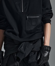 ARMANI EXCHANGE | 【A|X アルマーニ エクスチェンジ】ADE AXロゴ ハーフジップモックネックスウェットプルオーバー(スウェット)
