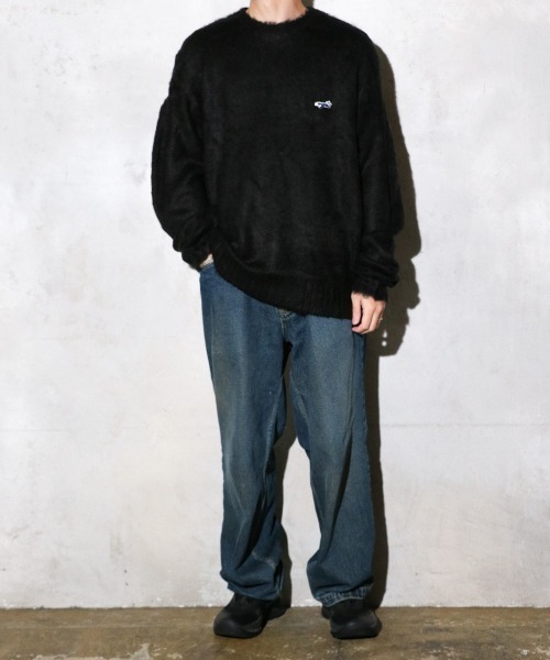 ぺニーズ The Fox Shaggy Crew Sweater PENNEYS PN24F012 国内正規品 220409 送料無料 PENNEY'S / ペニーズ THE FOX SHAGGY CREW SWEATER フォックス