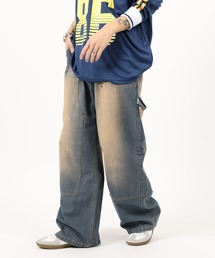 Double knee painter pants / ダブルニーペインターパンツ unisex