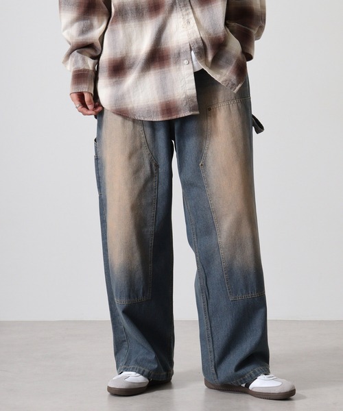 セール】Double knee painter pants / ダブルニーペインター