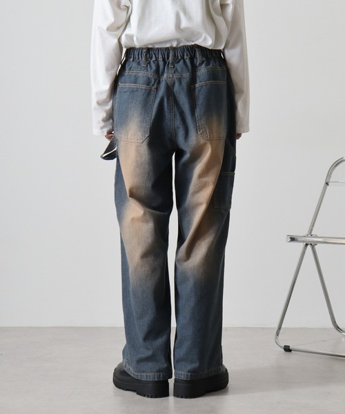 vujade 25ss ダブルニー　ペインターパンツ Vujade GUNTHER DESTROYED DOUBLE-KNEE Carhartt ペインター