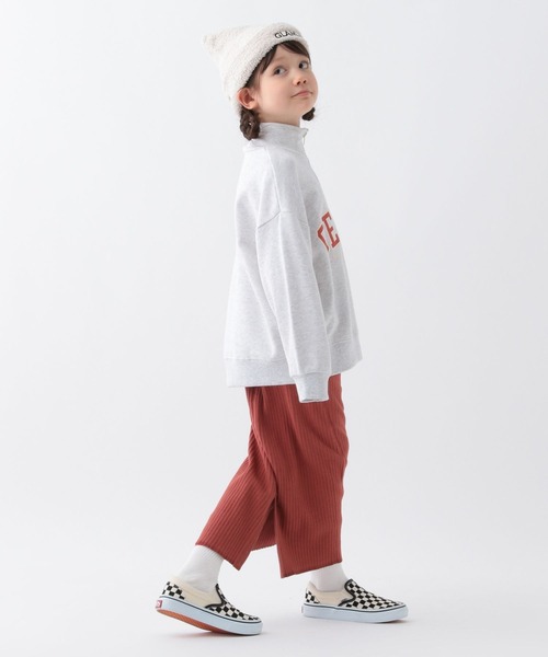 GERRY(ジェリー)の「【GERRY(ジェリー)】別注ハーフジッププルオーバー(KIDS)(スウェット・キッズ・アイボリー/グリーン/ネイビー・110cm/120cm/130cm/140cm/150cm)」の7枚目の写真