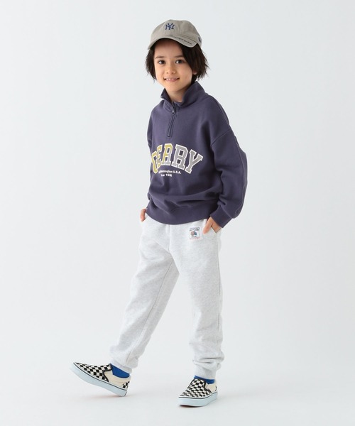 GERRY(ジェリー)の「【GERRY(ジェリー)】別注ハーフジッププルオーバー(KIDS)(スウェット・キッズ・アイボリー/グリーン/ネイビー・110cm/120cm/130cm/140cm/150cm)」の14枚目の写真