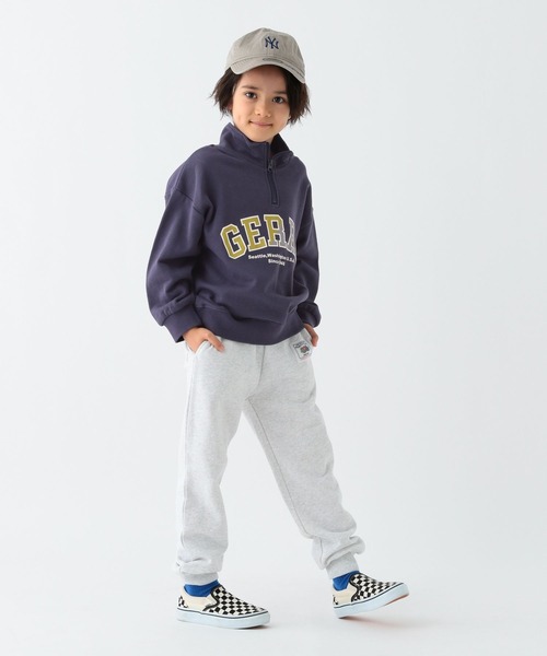 GERRY(ジェリー)の「【GERRY(ジェリー)】別注ハーフジッププルオーバー(KIDS)(スウェット・キッズ・アイボリー/グリーン/ネイビー・110cm/120cm/130cm/140cm/150cm)」の15枚目の写真