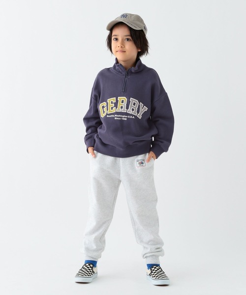 GERRY(ジェリー)の「【GERRY(ジェリー)】別注ハーフジッププルオーバー(KIDS)(スウェット・キッズ・アイボリー/グリーン/ネイビー・110cm/120cm/130cm/140cm/150cm)」の16枚目の写真