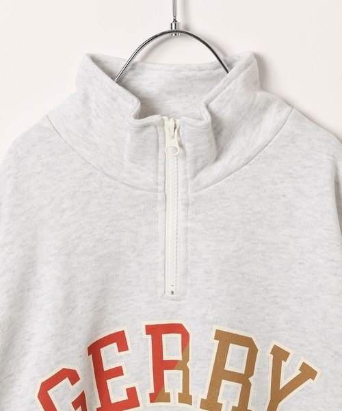 GERRY(ジェリー)の「【GERRY(ジェリー)】別注ハーフジッププルオーバー(KIDS)(スウェット・キッズ・アイボリー/グリーン/ネイビー・110cm/120cm/130cm/140cm/150cm)」の22枚目の写真
