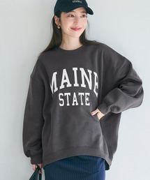 【WEB限定セール】裏起毛 プリントロゴスウェット