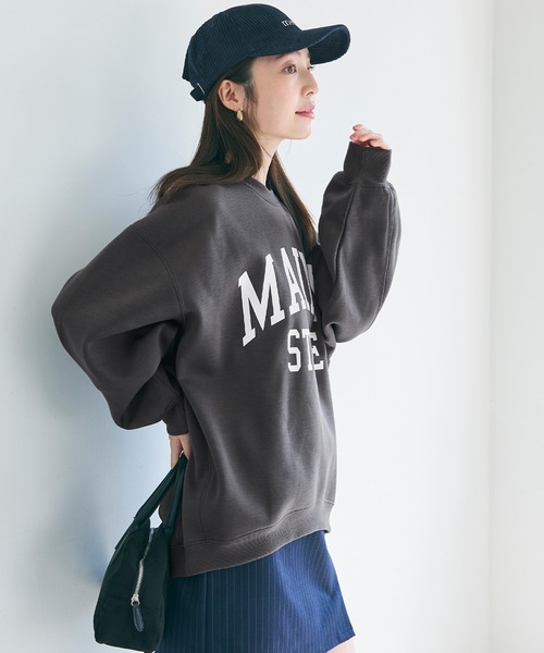 kolor 21aw 裏起毛プリントスウェット セール】【WEB限定セール】裏起毛 プリントロゴスウェット
