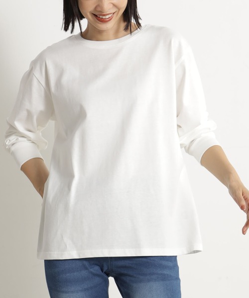 FOUND GOOD（ファウンドグッド）の「アソートレイヤードロンT（Tシャツ/カットソー・レディース・ホワイト系7/ホワイト系6/ホワイト系5・L/S/M）」の2枚目の写真