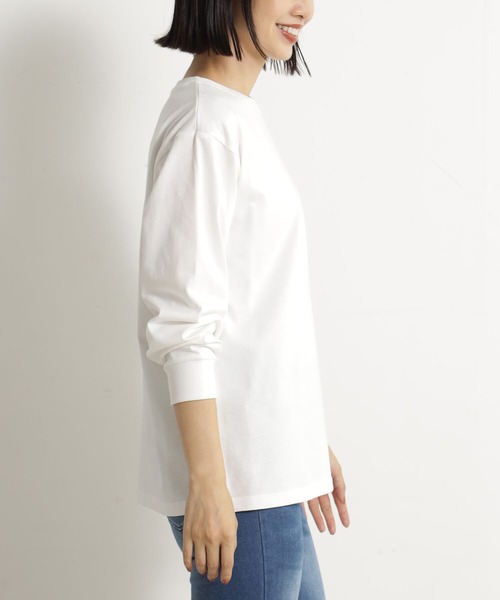 FOUND GOOD（ファウンドグッド）の「アソートレイヤードロンT（Tシャツ/カットソー・レディース・ホワイト系7/ホワイト系6/ホワイト系5・L/S/M）」の4枚目の写真