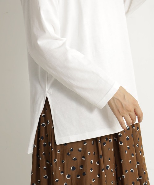 FOUND GOOD（ファウンドグッド）の「アソートレイヤードロンT（Tシャツ/カットソー・レディース・ホワイト系7/ホワイト系6/ホワイト系5・L/S/M）」の14枚目の写真