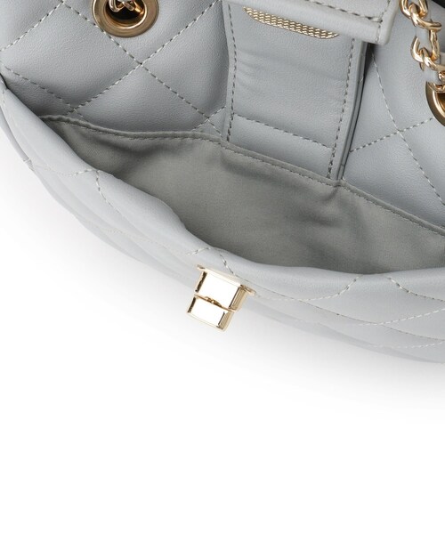 index（インデックス）の「キルティング2WAYバッグ（ショルダーバッグ・レディース・ライトブルー/オフホワイト/ブラック・00）」の15枚目の写真