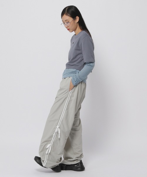 3.3 Field Trip （3.3フィールドトリップ）の「3.3 Field Trip／レイヤード ロングスリーブ（Tシャツ/カットソー・レディース・ライトベージュ/ブルー/ホワイト・FREE）」の5枚目の写真