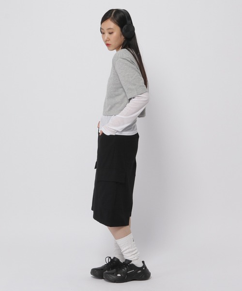 3.3 Field Trip （3.3フィールドトリップ）の「3.3 Field Trip／レイヤード ロングスリーブ（Tシャツ/カットソー・レディース・ライトベージュ/ブルー/ホワイト・FREE）」の13枚目の写真