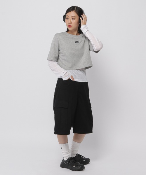 3.3 Field Trip （3.3フィールドトリップ）の「3.3 Field Trip／レイヤード ロングスリーブ（Tシャツ/カットソー・レディース・ライトベージュ/ブルー/ホワイト・FREE）」の15枚目の写真