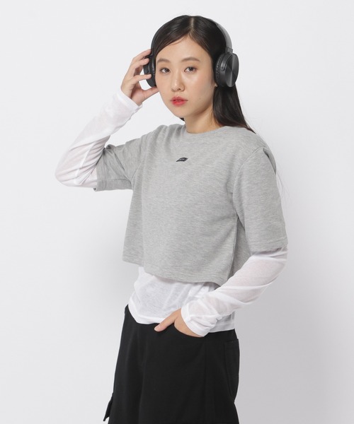 3.3 Field Trip （3.3フィールドトリップ）の「3.3 Field Trip／レイヤード ロングスリーブ（Tシャツ/カットソー・レディース・ライトベージュ/ブルー/ホワイト・FREE）」の16枚目の写真