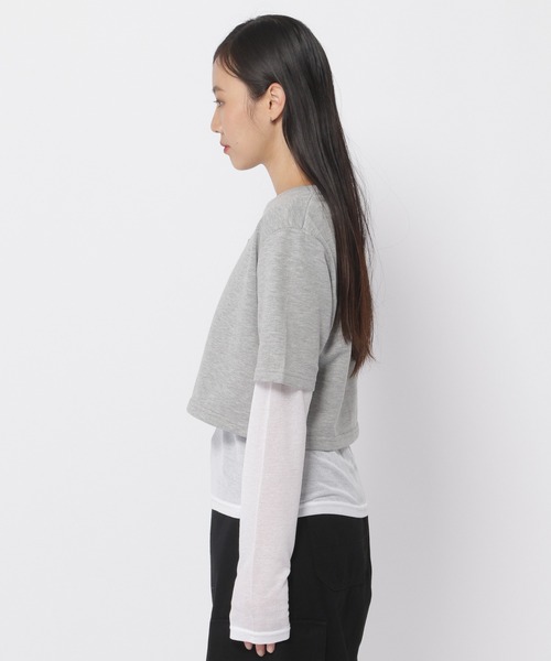 3.3 Field Trip （3.3フィールドトリップ）の「3.3 Field Trip／レイヤード ロングスリーブ（Tシャツ/カットソー・レディース・ライトベージュ/ブルー/ホワイト・FREE）」の21枚目の写真