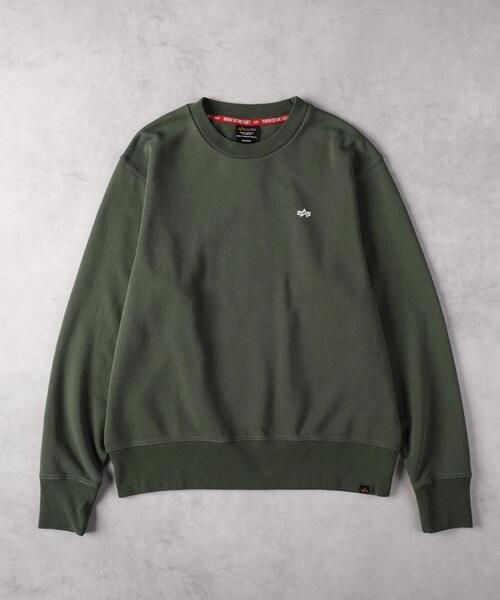 Alpha Industries(アルファインダストリーズ)の「ALPHA(アルファ)【メンズ】サンダーバードクルーネックスウェット(スウェット・メンズ・ブラック/オリーブ・L/M/XL)」の14枚目の写真
