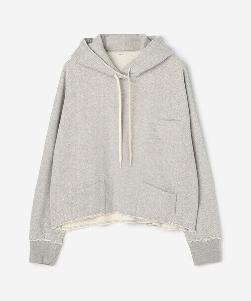 Bshop(ビショップ)の「BRILL | コットン吊り裏毛 ワイドパーカー WOMEN(パーカー・レディース・ライトグレー・F)」の13枚目の写真