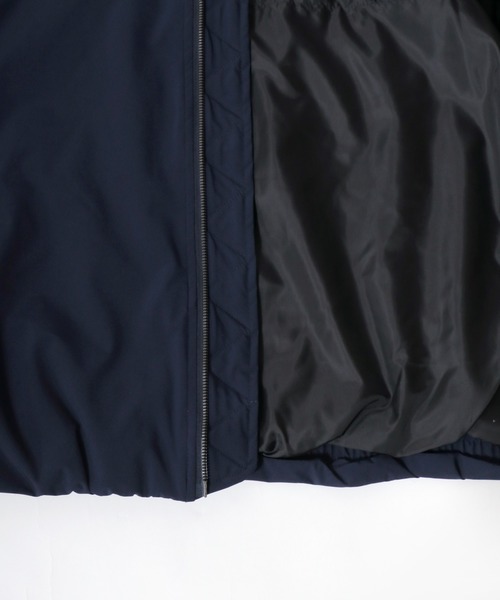 MARUKAWA(マルカワ)の「ALL WEATHER TEX/オールウェザー 撥水 防風 耐水圧10,000 中綿 パディング リブブルゾン MA-1ジャケット(ナイロンジャケット・メンズ・ブラック/カーキ/ネイビー・M/L/LL)」の13枚目の写真