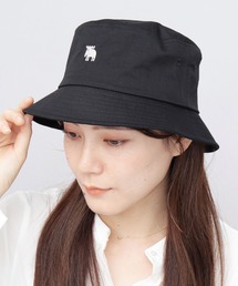 moz（モズ）の「エルク刺繍 ツイルバケットハット（ハット・メンズ）」