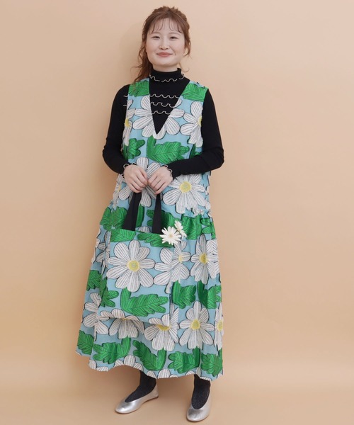 【希少・人気柄】peu pres プープレ ぶどうジャガード ワンピース peu pres - プープレ スイカジャガードop ピンクの通販 by ふもふも's