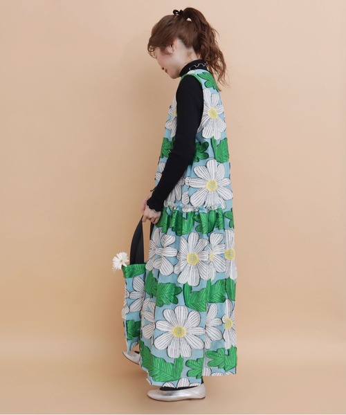 peu pres(プープレ)の「マーガレットJQワンピース(ワンピース・レディース・オレンジ/ブルー・FREE)」の6枚目の写真