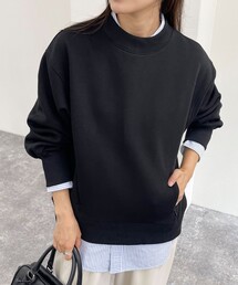 fredy emue | ダンボールニットモックネックプルオーバー(Tシャツ/カットソー)