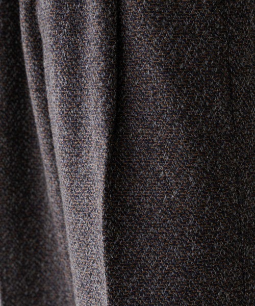 RAGEBLUE（レイジブルー）の「センタープレス/ツイードタッチワイドストレートパンツ（スラックス・メンズ・グレー系その他/ブラウン系その他・SMALL/LARGE/MEDIUM）」の20枚目の写真