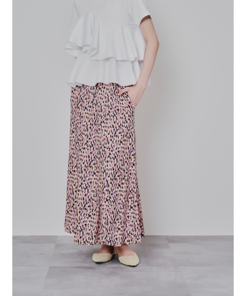 DOLLUPOOPS(ドールアップウップス)の「幾何学柄プリントフレアスカート(スカート・レディース・オレンジ/グリーン・38)」の17枚目の写真