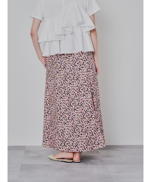 DOLLUPOOPS(ドールアップウップス)の「幾何学柄プリントフレアスカート(スカート・レディース・オレンジ/グリーン・38)」の19枚目の写真